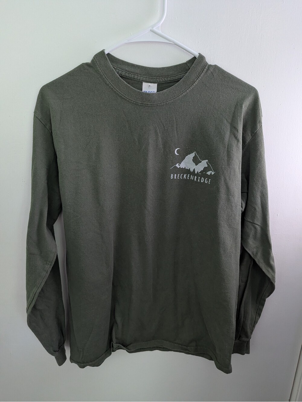 Y2K Gildan Breckenridge Colorado Long Sleeve Mountain Shirt